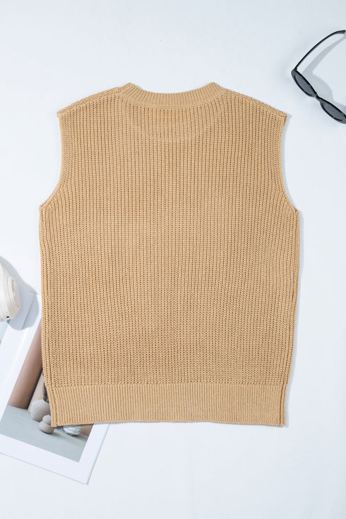 knitwear vest