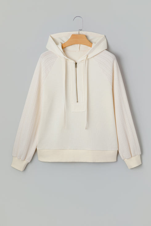half zip hoodie