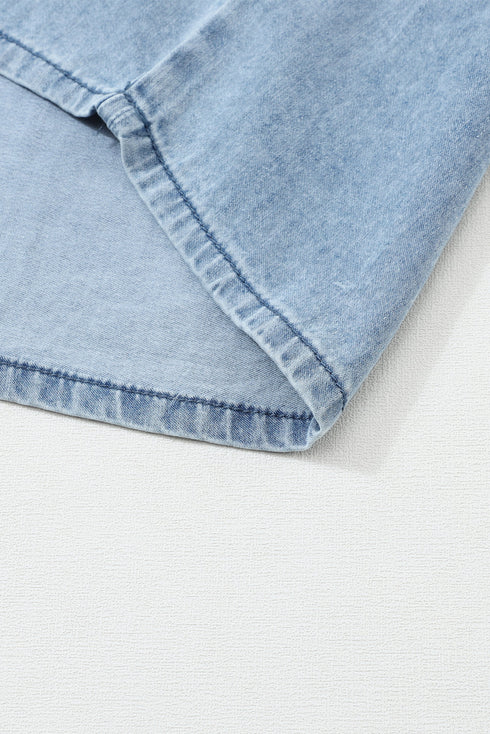 womens-blouses-ruffled-lapel-single-breasted-blouses