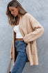 oversized chunky knit cardigan