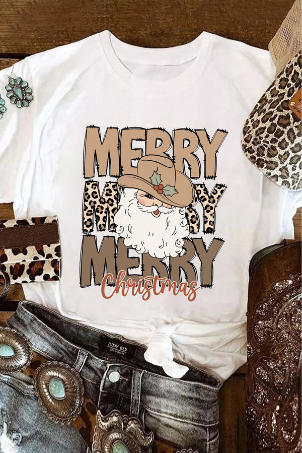 Christmas graphic t shirt