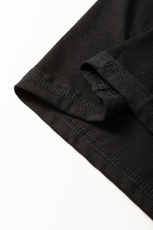 long sleeve patchwork top