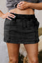 black denim shorts women
