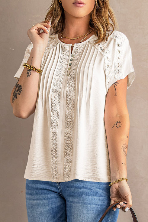 womens-t-shirts-solid-twist-button-fashion-short-sleeve-t-shirt