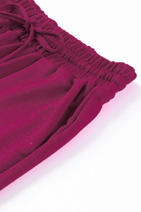 women-solid-color-long-sleeve-long-pants-pajamas-set