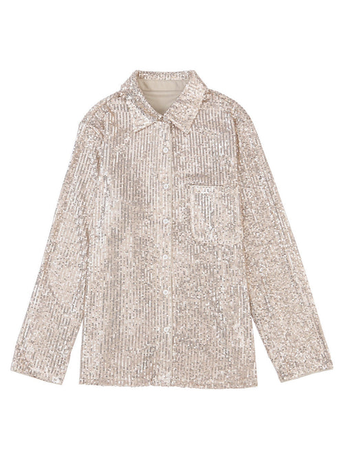 womens-blouses-sequined-v-neck-short-sleeve-casual-blouse