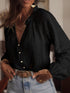 womens-t-shirts-v-neck-pleated-casual-loose-medium-sleeve-t-shirt