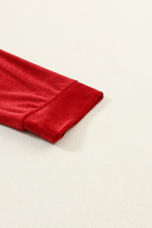 fiery-red-velvet-open-front-pocketed-long-duster