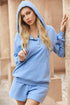 oversize hoodie short set