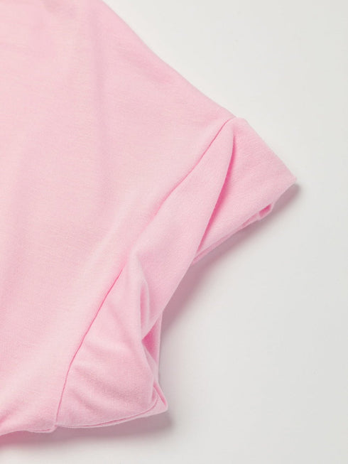 womens-pajamas-ice-silk-solid-color-v-neck-loose-pajama