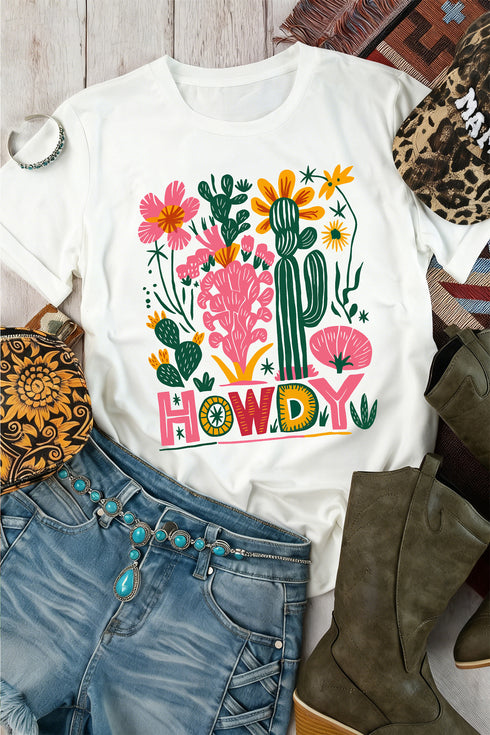 western graphic tee