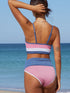pink-spaghetti-straps-colorblock-ribbed-high-waisted-swimsuits