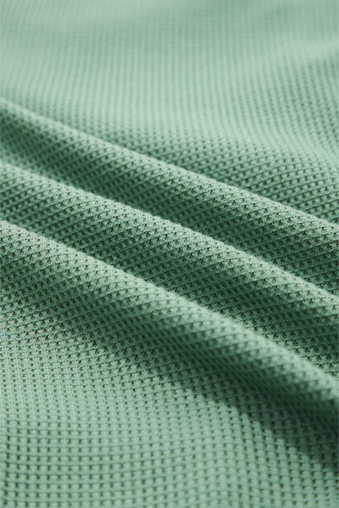 waffle knit shirt