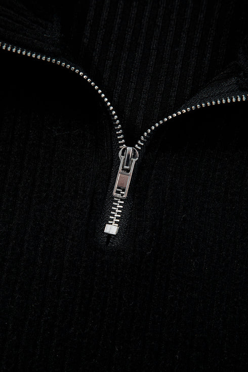 black 2pcs skirt set