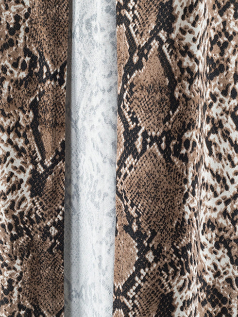 snake-print-long-cardigan