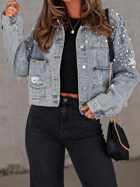 sky-blue-distressed-pearls-star-cropped-denim-jacket