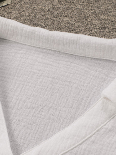 womens-blouses-cotton-linen-button-balloon-sleeve-blouse