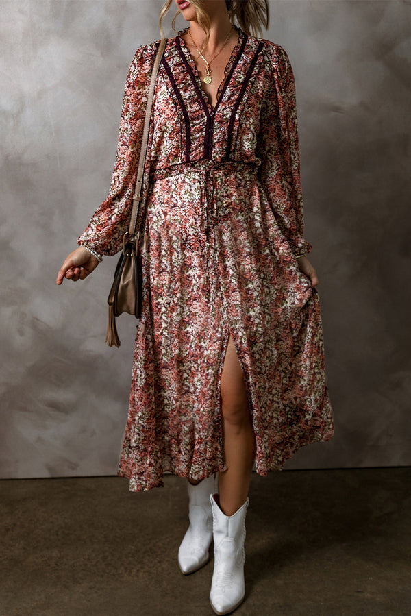 floral midi dress
