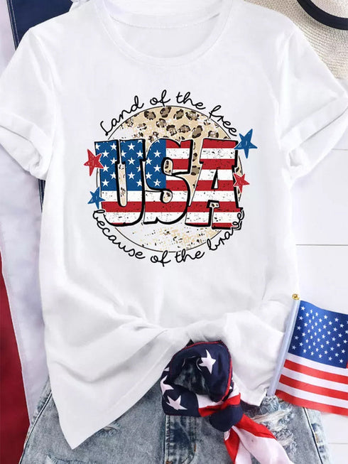 white-usa-flag-slogan-graphic-t-shirt