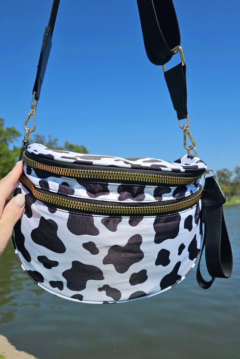 animal print crossbody bag