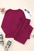 women-solid-color-long-sleeve-long-pants-pajamas-set