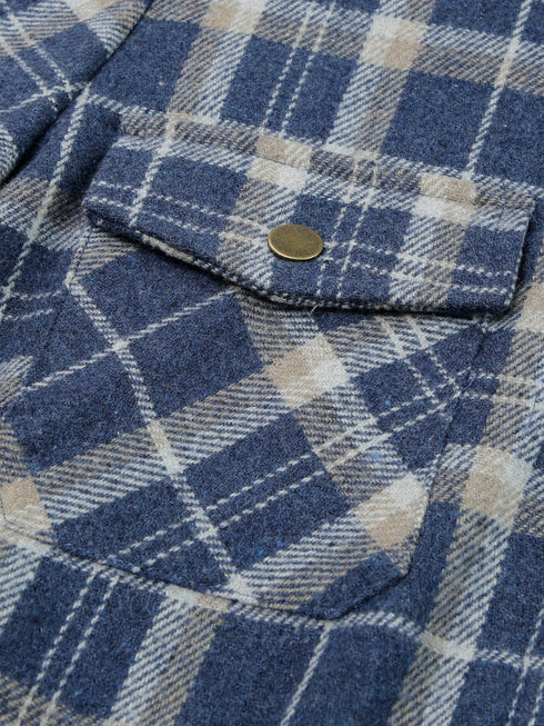 blue-plaid-pattern-sherpa-lined-hooded-shacket