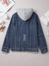 dark-blue-fake-two-piece-hooded-zip-up-denim-jacket
