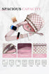 checkered print bag