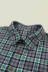 blackish-green-contrast-plaid-patchwork-chest-pocket-button-up-shacket