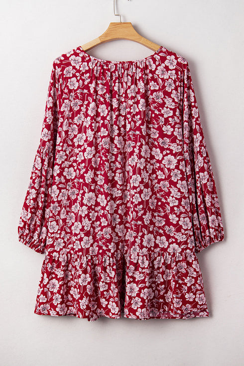 plus size floral dress