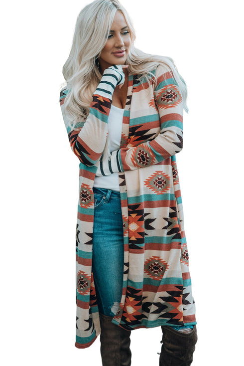 womens-coats-printed-stitching-lapel-long-woolen-coat