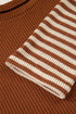 Brown Stripe top
