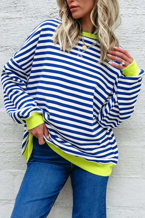 striped sweatshirt