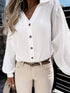 womens-blouses-cotton-linen-button-balloon-sleeve-blouse