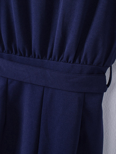 women-s-elegant-party-wedding-one-shoulder-white-black-pink-jumpsuit-solid-color-drawstring-high-waist