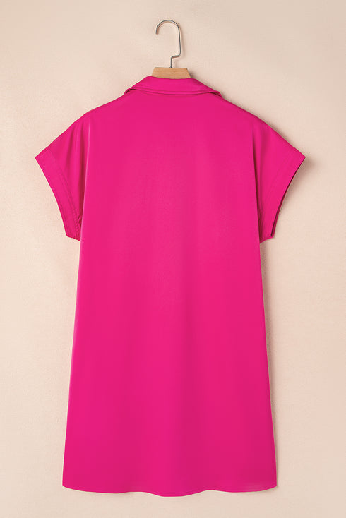 collar t shirt dress