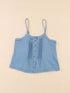 sky-blue-pleated-buttons-denim-tank-top