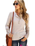 beige-crochet-lace-hem-sleeve-button-top