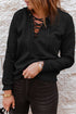 womens-t-shirts-solid-v-neck-belted-long-sleeve-t-shirt