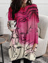 womens-dresses-abstract-face-print-round-neck-pocket-long-sleeve-dress