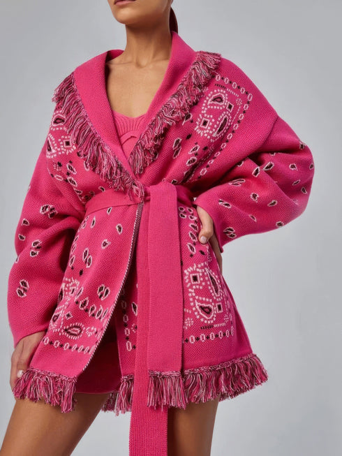 womens-coats-fashion-printed-fringed-belt-sweater-cardigan-coat