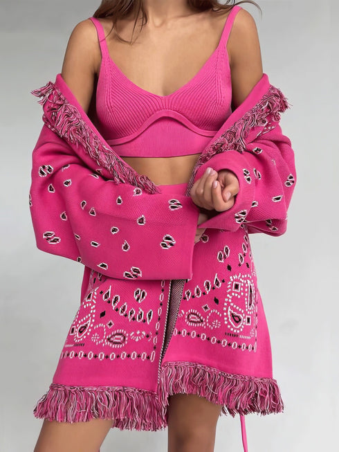 womens-coats-fashion-printed-fringed-belt-sweater-cardigan-coat