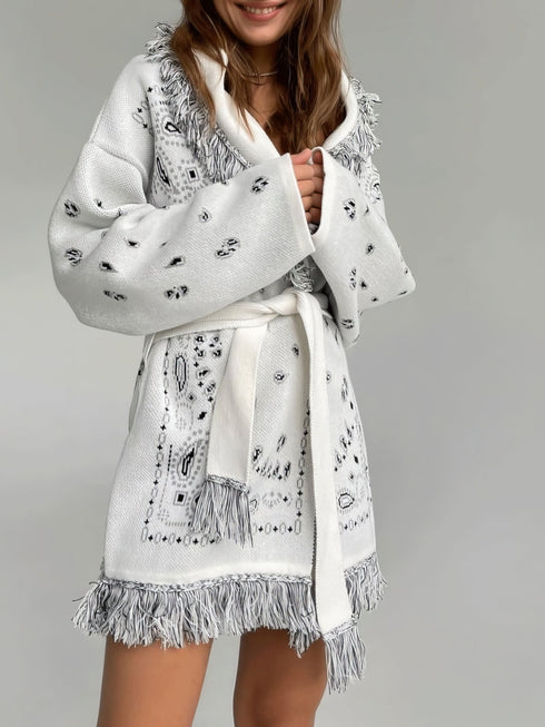 womens-coats-fashion-printed-fringed-belt-sweater-cardigan-coat