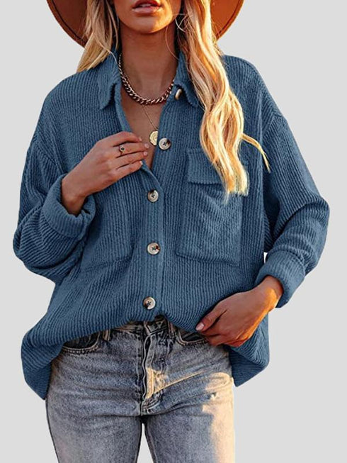 womens-blouses-corduroy-pocket-button-long-sleeve-blouses