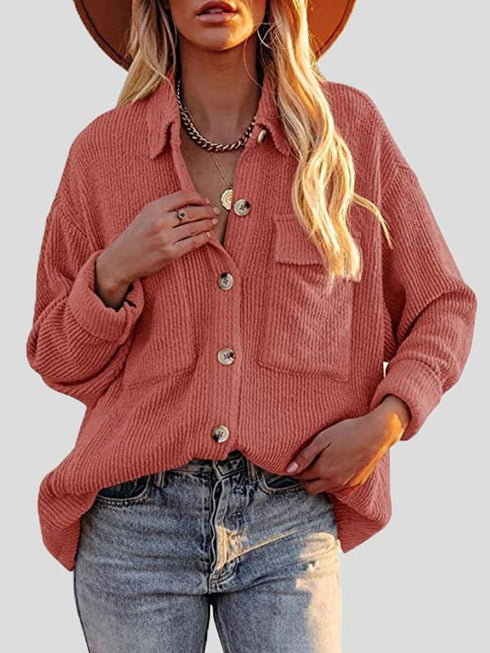 womens-blouses-corduroy-pocket-button-long-sleeve-blouses