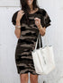 camouflage-short-sleeve-round-neck-casual-dress
