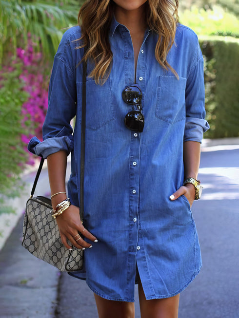 casual-denim-long-sleeve-shirt-dress