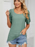 womens-t-shirts-casual-round-neck-solid-color-hollow-loose-t-shirt