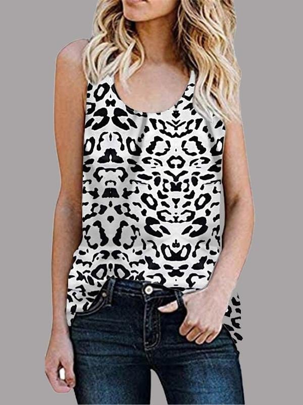 casual-sleeveless-round-neck-leopard-vest
