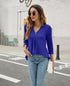 womens-blouses-v-neck-mid-sleeve-casual-loose-blouse